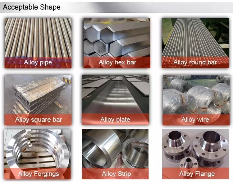 Alloy Metal ASTM a494 m35-1 monel 400 Round Rod/bar